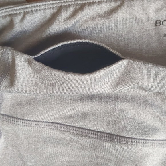 BCBG Maxazria / heather grey / Leggings w/ Mesh panels - Picture 5 of 8